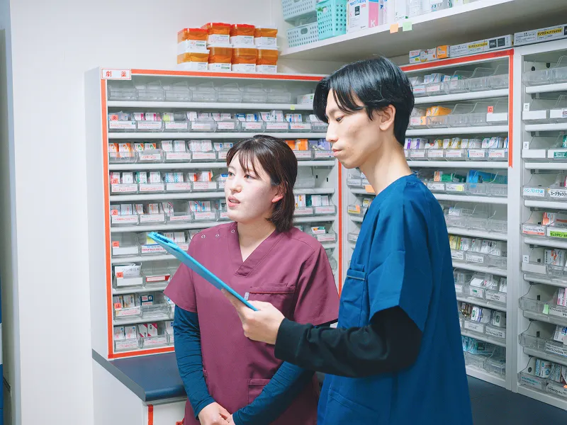 在宅医療の現場の様子